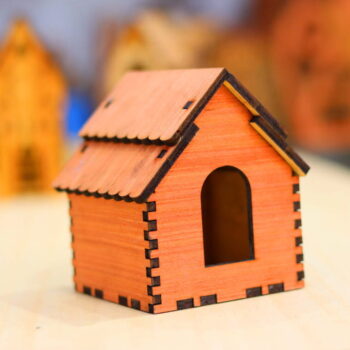 Intra απο ξύλο plywood 3mm-4mm πάχος - Μικροσκοπικό Ξύλινο Σπίτι Δίασταση 40x50 cm Intraeaxys-6o3ympq7 - Image 5