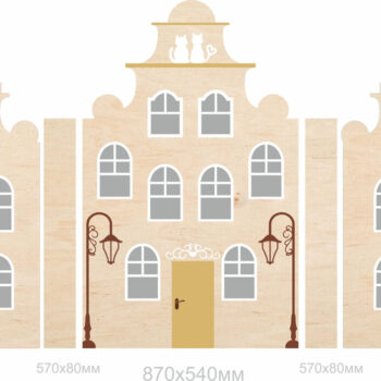 Intra απο ξύλο plywood 3mm-4mm πάχος - Διακόσμηση με κεριά για παραβάν γάμου Δίασταση 30x30 cm Intraeaxys-51rr5jm1 - Image 7