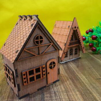 Intra απο ξύλο plywood 3mm-4mm πάχος - Μικροσκοπικό Ξύλινο Σπίτι 3mm Δίασταση 40x50 cm Intraeaxys-yon02jx7 - Image 7