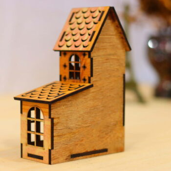 Intra απο ξύλο plywood 3mm-4mm πάχος - Σετ Μινιατούρα Σπιτιού Δίασταση 30x30 cm Intraeaxys-eo20g3q7 - Image 5