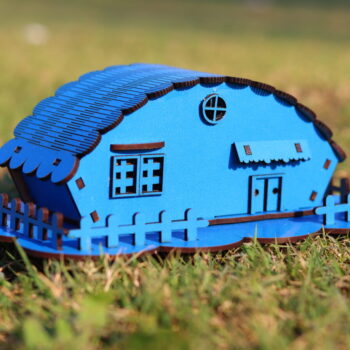 Intra απο ξύλο plywood 3mm-4mm πάχος - Ξύλινο Παιχνίδι Σπίτι 3mm Δίασταση 40x50 cm Intraeaxys-lopqxm57 - Image 9