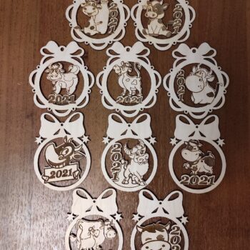 Intra απο ξύλο plywood 3mm-4mm πάχος - 2021 Μαγνήτες Δίασταση 30x30 cm Intraeaxys-pok3ydd7 - Image 1