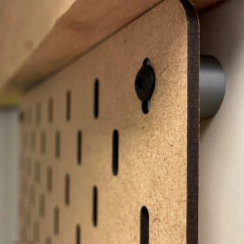 Intra απο ξύλο plywood 3mm-4mm πάχος - Diy Skadis Pattern Pegbord Δίασταση 30x30 cm Intraeaxys-joerd997 - Image 3