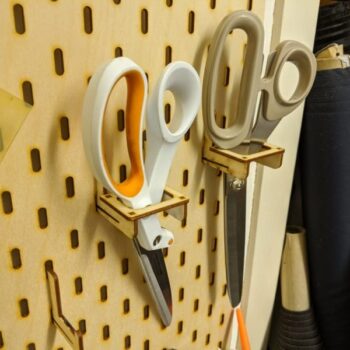 Intra απο ξύλο plywood 3mm-4mm πάχος - IKEA SKADIS Συμβατοί γάντζοι με μανταλάκια και κουμπωτά Δίασταση 30x30 cm Intraeaxys-yonem2po - Image 7