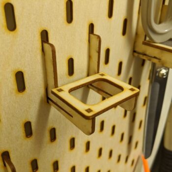 Intra απο ξύλο plywood 3mm-4mm πάχος - IKEA SKADIS Συμβατοί γάντζοι με μανταλάκια και κουμπωτά Δίασταση 30x30 cm Intraeaxys-yonem2po - Image 8