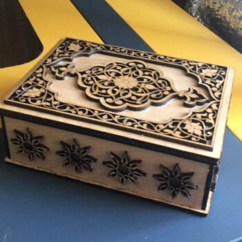 Intra απο ξύλο plywood 3mm-4mm πάχος - Περίπλοκη κοσμηματοθήκη 4mm Δίασταση 30x30 cm Intraeaxys-075yxj8o - Image 1