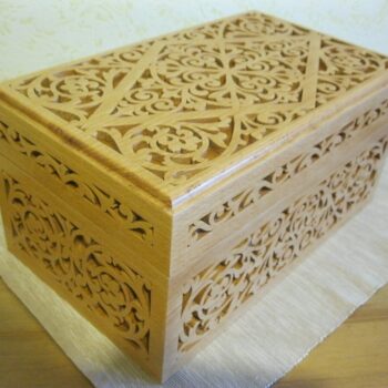 Intra απο ξύλο plywood 3mm-4mm πάχος - Διακοσμητικό Ξύλινο Κουτί 6mm Δίασταση 30x30 cm Intraeaxys-lopqjdx7 - Image 1