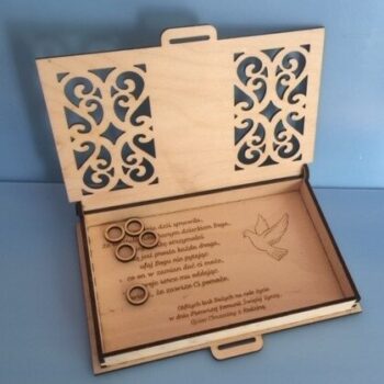 Intra απο ξύλο plywood 3mm-4mm πάχος - Εγχάρακτο ξύλο First Communion Jewelry Box Αρχείο PDF Δίασταση 30x30 cm Intraeaxys-075yr3po - Image 1