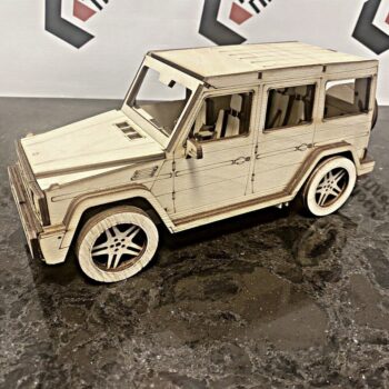 Intra απο ξύλο plywood 3mm-4mm πάχος - Mercedes Benz G-Class 3D Puzzle Δίασταση 30x30 cm Intraeaxys-r7vm2l27 - Image 1