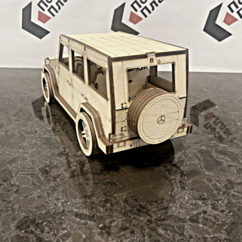 Intra απο ξύλο plywood 3mm-4mm πάχος - Mercedes G-Class 3D Ξύλινο μοντέλο Δίασταση 30x30 cm Intraeaxys-6o3yr0p7 - Image 3
