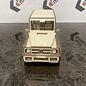 Intra απο ξύλο plywood 3mm-4mm πάχος - Mercedes G-Class 3D Ξύλινο μοντέλο Δίασταση 30x30 cm Intraeaxys-6o3yr0p7 - Image 5
