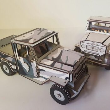 Intra απο ξύλο plywood 3mm-4mm πάχος - Αρχείο PDF Toyota Land Cruiser Plywood 3mm Δίασταση 30x30 cm Intraeaxys-ro6y9q27 - Image 1