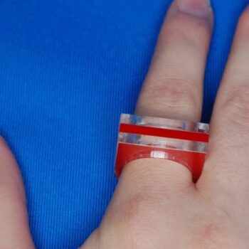 Intra απο ξύλο plywood 3mm-4mm πάχος - Τετράγωνο Δαχτυλίδι Δίασταση 30x30 cm Intraeaxys-ro6dq9m7 - Image 1