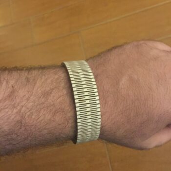 Intra απο ξύλο plywood 3mm-4mm πάχος - Ξύλινο ίσιο βραχιόλι 200mm Δίασταση 30x30 cm Intraeaxys-pok392j7 - Image 1