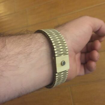 Intra απο ξύλο plywood 3mm-4mm πάχος - Ξύλινο ίσιο βραχιόλι 200mm Δίασταση 30x30 cm Intraeaxys-pok392j7 - Image 3