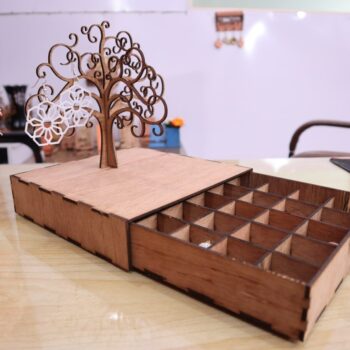 Intra απο ξύλο plywood 3mm-4mm πάχος - Συρταριέρα κοσμηματοπωλείο 3mm Δίασταση 30x30 cm Intraeaxys-078yn9qo - Image 9