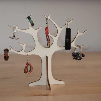 Intra απο ξύλο plywood 3mm-4mm πάχος - Δαχτυλίδι δέντρου Δίασταση 30x30 cm Intraeaxys-joereg87 - Image 1