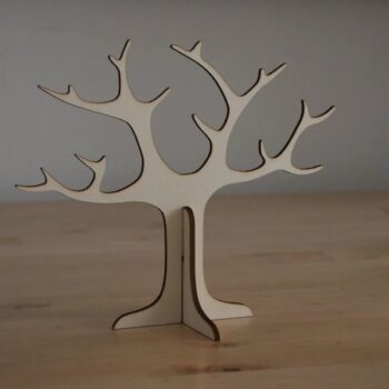 Intra απο ξύλο plywood 3mm-4mm πάχος - Δαχτυλίδι δέντρου Δίασταση 30x30 cm Intraeaxys-joereg87 - Image 3