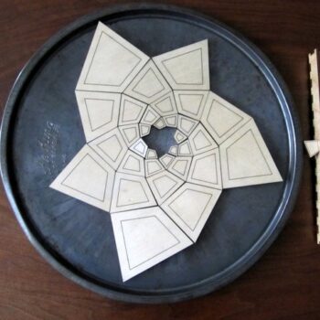 Intra απο ξύλο plywood 3mm-4mm πάχος - Parastichy παζλ Δίασταση 30x30 cm Intraeaxys-joedjy61 - Image 3