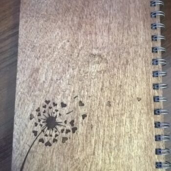 Intra απο ξύλο plywood 3mm-4mm πάχος - Εξώφυλλο σημειωματάριου μόδας Δίασταση 30x30 cm Intraeaxys-d1lvjjyo - Image 3