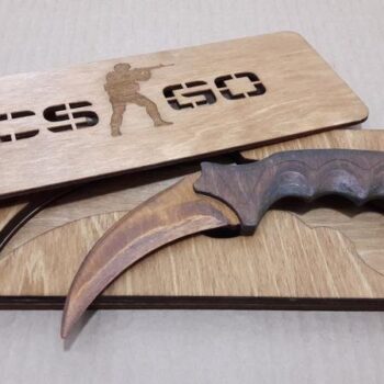 Intra απο ξύλο plywood 3mm-4mm πάχος - Μαχαίρια Kerambit csgo 11 Δίασταση 30x30 cm Intraeaxys-r1zz3l1l - Image 1