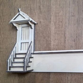 Intra απο ξύλο plywood 3mm-4mm πάχος - Ξύλινη Κρεμάστρα για Κλειδιά Δίασταση 30x30 cm Intraeaxys-078ygj5o - Image 1