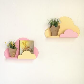 Intra απο ξύλο plywood 3mm-4mm πάχος - Ράφι Cloud για Παιδικό Δωμάτιο Δίασταση 30x30 cm Intraeaxys-eo20vwm7 - Image 3