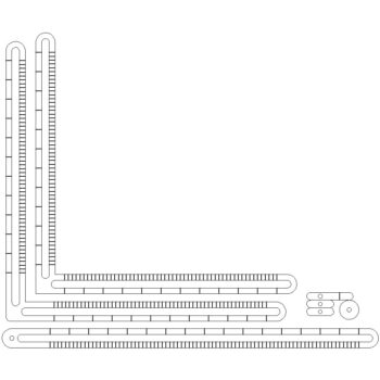 Intra απο ξύλο plywood 3mm-4mm πάχος - Πυθαγόρεια αριθμομηχανή Δίασταση 30x30 cm Intraeaxys-m1d69re7 - Image 3