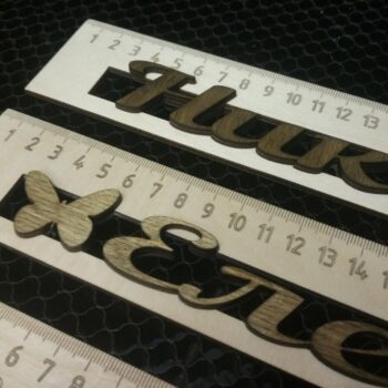 Intra απο ξύλο plywood 3mm-4mm πάχος - Εξατομικευμένοι χάρακες Προσαρμοσμένοι Ξύλινοι χάρακες Δίασταση 30x30 cm Intraeaxys-voq2606o - Image 1