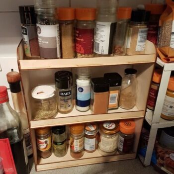 Intra απο ξύλο plywood 3mm-4mm πάχος - Σχάρα Μπαχαρικών 3mm Κόντρα πλακέ Δίασταση 30x30 cm Intraeaxys-eox889g1 - Image 1