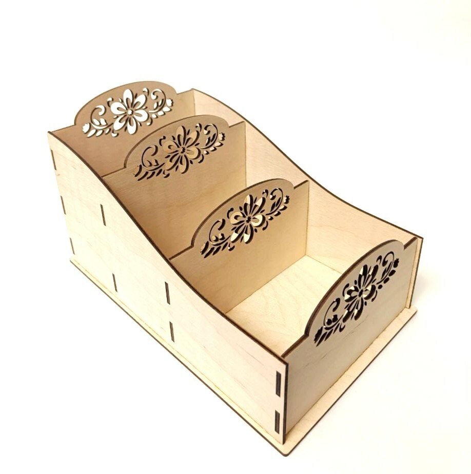 Intra απο ξύλο plywood 3mm-4mm πάχος - Δίσκος ράφι μπαχαρικών κουζίνας Δίασταση 30x30 cm Intraeaxys-078ymkqo