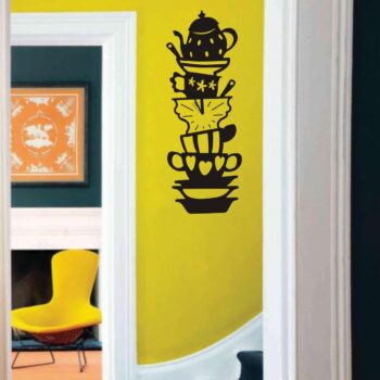 Intra απο ξύλο plywood 3mm-4mm πάχος - Ρολόι τοίχου για πρότυπο κουζίνας Δίασταση 30x30 cm Intraeaxys-51rrxx01 - Image 1