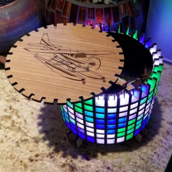 Intra απο ξύλο plywood 3mm-4mm πάχος - Φωτιστικό ξύλου Matrix Δίασταση 30x30 cm Intraeaxys-d1lvzrxo - Image 3