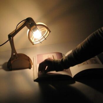 Intra απο ξύλο plywood 3mm-4mm πάχος - Ξύλινο Φωτιστικό Δίασταση 30x30 cm Intraeaxys-51r8qp37 - Image 1