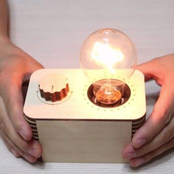 Intra απο ξύλο plywood 3mm-4mm πάχος - Λάμπα Edison με Dimmer Δίασταση 30x30 cm Intraeaxys-91jkdypo - Image 7