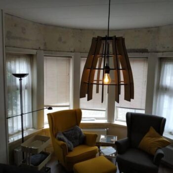 Intra απο ξύλο plywood 3mm-4mm πάχος - Λυχνία Δίασταση 30x30 cm Intraeaxys-ro6dyk67 - Image 1