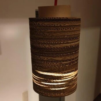 Intra απο ξύλο plywood 3mm-4mm πάχος - Λάμπα σωλήνα από χαρτόνι Δίασταση 30x30 cm Intraeaxys-51r8q3m7 - Image 6