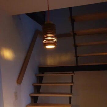 Intra απο ξύλο plywood 3mm-4mm πάχος - Λάμπα σωλήνα από χαρτόνι Δίασταση 30x30 cm Intraeaxys-51r8q3m7 - Image 7