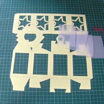 Intra απο ξύλο plywood 3mm-4mm πάχος - Χάρτινο Φανάρι Δίασταση 30x30 cm Intraeaxys-joere997 - Image 5