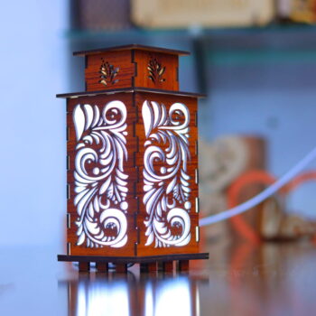 Intra απο ξύλο plywood 3mm-4mm πάχος - Φως νύχτας φαναριού Δίασταση 30x30 cm Intraeaxys-ro6ypd67 - Image 6