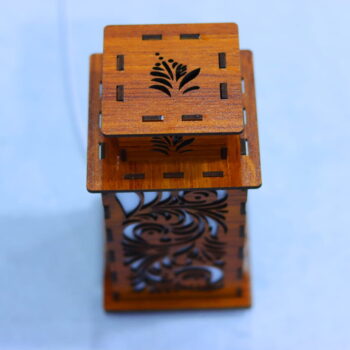 Intra απο ξύλο plywood 3mm-4mm πάχος - Φως νύχτας φαναριού Δίασταση 30x30 cm Intraeaxys-ro6ypd67 - Image 10