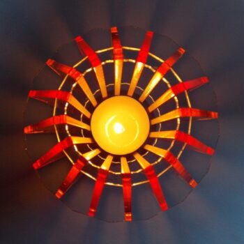 Intra απο ξύλο plywood 3mm-4mm πάχος - Ακρυλικό Φανάρι τσαγιού Δίασταση 20x20 cm Intraeaxys-lopq4lz7 - Image 3