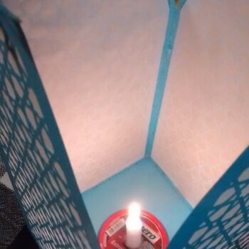 Intra απο ξύλο plywood 3mm-4mm πάχος - Φανάρι Arabesque από χαρτί Δίασταση 30x30 cm Intraeaxys-6o3yxlq7 - Image 3