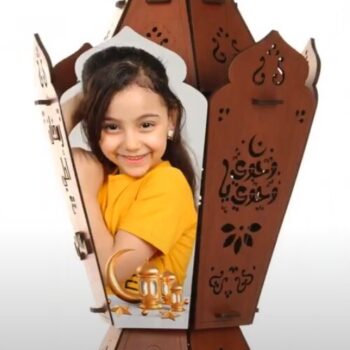 Intra απο ξύλο plywood 3mm-4mm πάχος - Φανάρι Ραμαζάνι Φανού Δίασταση 30x30 cm Intraeaxys-6o3y6wk7 - Image 1