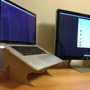 Intra απο ξύλο plywood 3mm-4mm πάχος - Χάρτινη βάση φορητού υπολογιστή Δίασταση 30x30 cm Intraeaxys-91jkpj8o - Image 1