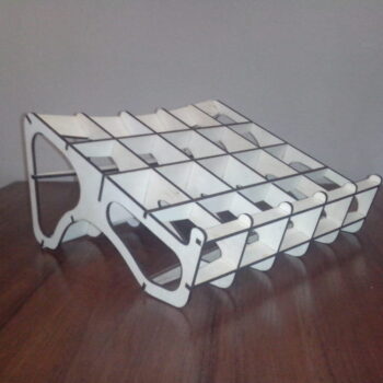 Intra απο ξύλο plywood 3mm-4mm πάχος - Ξύλινη βάση φορητού υπολογιστή Δίασταση 30x30 cm Intraeaxys-qomml84o - Image 3