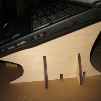 Intra απο ξύλο plywood 3mm-4mm πάχος - Σταθερή βάση φορητού υπολογιστή 4mm Δίασταση 30x30 cm Intraeaxys-6o3ymlr7 - Image 4