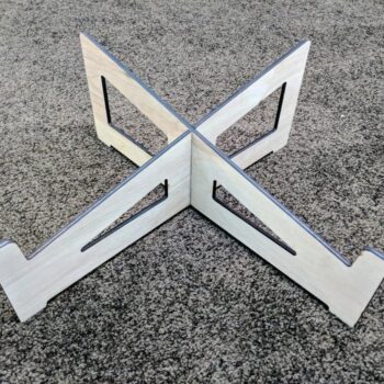 Intra απο ξύλο plywood 3mm-4mm πάχος - Ξύλινη βάση φορητού υπολογιστή Δίασταση 30x30 cm Intraeaxys-pok39d87 - Image 1