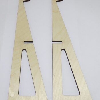 Intra απο ξύλο plywood 3mm-4mm πάχος - Βάση Laptop MDF 6mm Δίασταση 30x30 cm Intraeaxys-zo9yxw47 - Image 3