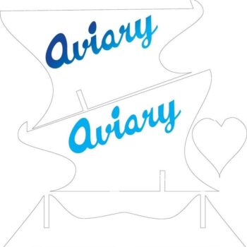 Intra απο ξύλο plywood 3mm-4mm πάχος - Βάση φορητού υπολογιστή Δίασταση 30x30 cm Intraeaxys-0788y5j7 - Image 3